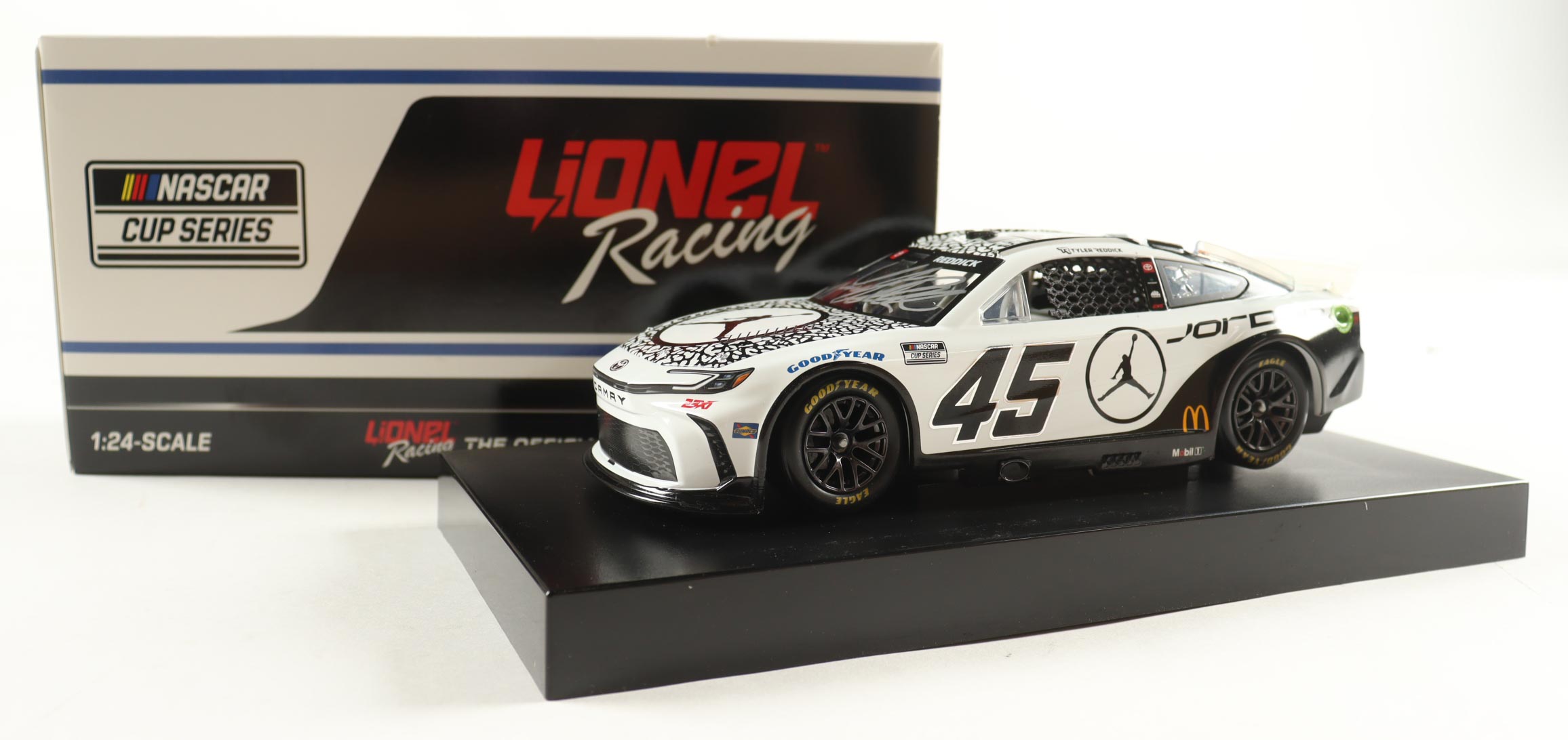 Tyler Reddick Signed 2024 #45 Jordan Brand White | 1:24 Diecast Car (PA) at PristineAuction.com Tyler Reddick Signed 2024 #45 Jordan Brand White | 1:24 Diecast Car (PA) at PristineAuction.com
