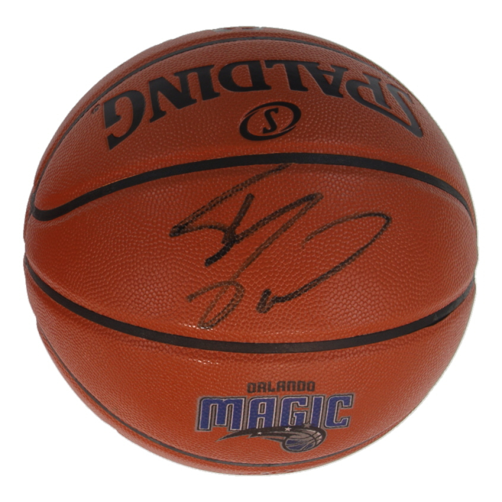 Shaquille O'Neal Signed Magic Logo NBA Game Ball Series Basketball (Schwartz) at PristineAuction.com