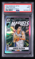 Jared McCain 2024-25 Donruss Optic Net Marvels Holo #23 RC (PSA 9) at PristineAuction.com
