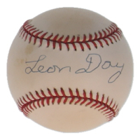 Leon Day Signed ONL Baseball (JSA) at PristineAuction.com