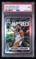 Anthony Edwards 2024-25 Donruss Optic Net Marvels Holo #3 (PSA 9) at PristineAuction.com