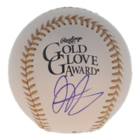 Joey Votto Signed Gold Glove Award Baseball (PSA) at PristineAuction.com
