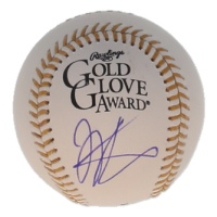 Joey Votto Signed Gold Glove Award Baseball (PSA) at PristineAuction.com