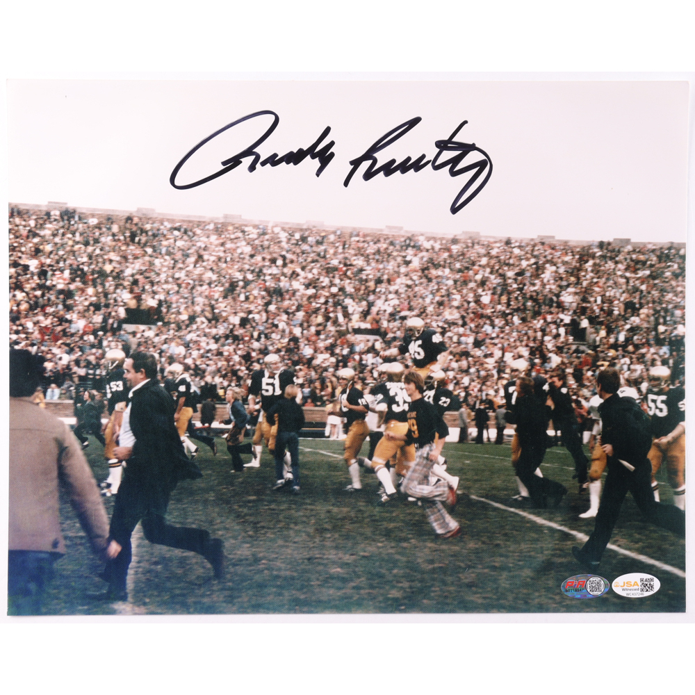Rudy Ruettiger Signed "Rudy" 11x14 Photo (JSA) at PristineAuction.com