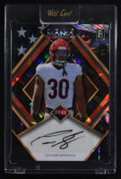 Chase Brown 2024 Wild Card Auto Mania American Eagle Crystal #AMADCB #1/1 RC at PristineAuction.com