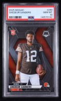 Shedeur Sanders 2025 Panini Mosaic #290 VAR RC (PSA 10) at PristineAuction.com