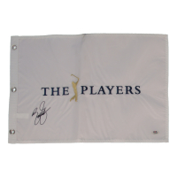 Rickie Fowler Signed The Players Championship Golf Pin Flag (PSA) at PristineAuction.com