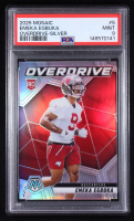 Emeka Egbuka 2025 Panini Mosaic Overdrive Silver #5 RC (PSA 9) at PristineAuction.com
