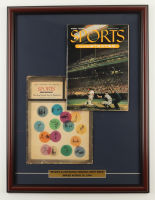 1954 First Issue "Sports Illustrated" Custom Framed Magazine Display with Title Plaque at PristineAuction.com