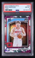 Reed Sheppard 2024-25 Donruss Optic Jazz #255 RC (PSA 8) at PristineAuction.com