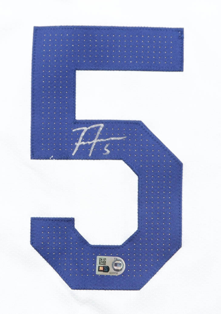 Freddie Freeman Signed Dodgers Nike Authentic Jersey With 2024 & 2025 World Series Patches (MLB) at PristineAuction.com Freddie Freeman Signed Dodgers Nike Authentic Jersey With 2024 & 2025 World Series Patches (MLB) at PristineAuction.com