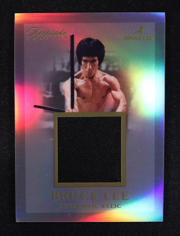 Bruce Lee 2024 Keepsake Collection Bruce Lee 50th Anniversary Kaleidoscope Edition Relics Silver #229 at PristineAuction.com Bruce Lee 2024 Keepsake Collection Bruce Lee 50th Anniversary Kaleidoscope Edition Relics Silver #229 at PristineAuction.com