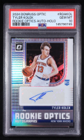 Tyler Kolek 2024-25 Donruss Optic Rookie Optics Autographs Holo #20 #39/99 RC (PSA 10) at PristineAuction.com