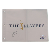 Min Woo Lee Signed 2026 The Players Championship Golf Pin Flag (PSA) at PristineAuction.com
