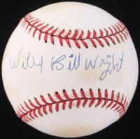 "Wild Bill" Wright Signed ONL Baseball (JSA) at PristineAuction.com