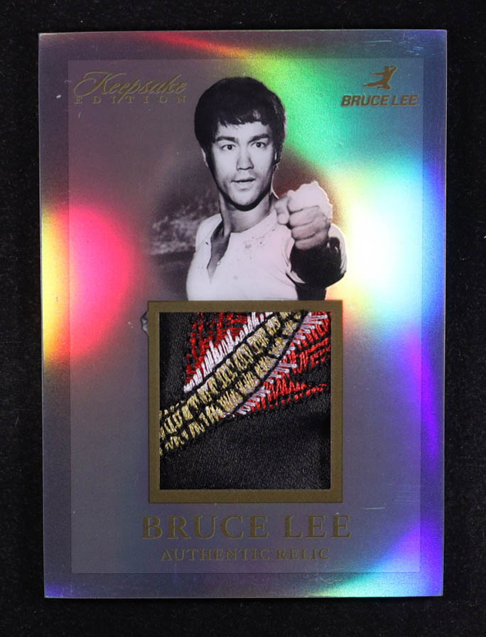 Bruce Lee 2024 Keepsake Collection Bruce Lee 50th Anniversary Kaleidoscope Edition Relics Silver #227 at PristineAuction.com Bruce Lee 2024 Keepsake Collection Bruce Lee 50th Anniversary Kaleidoscope Edition Relics Silver #227 at PristineAuction.com