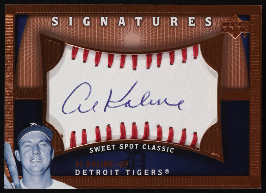 Al Kaline 2005 Sweet Spot Classic Signatures #AK T3 at PristineAuction.com Al Kaline 2005 Sweet Spot Classic Signatures #AK T3 at PristineAuction.com