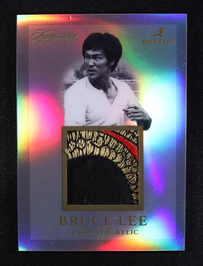 Bruce Lee 2024 Keepsake Collection Bruce Lee 50th Anniversary Kaleidoscope Edition Relics Silver #222 at PristineAuction.com Bruce Lee 2024 Keepsake Collection Bruce Lee 50th Anniversary Kaleidoscope Edition Relics Silver #222 at PristineAuction.com