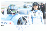 Hailie Deegan Signed LE NASCAR 12x18 Print (DEEGAN COA) at PristineAuction.com