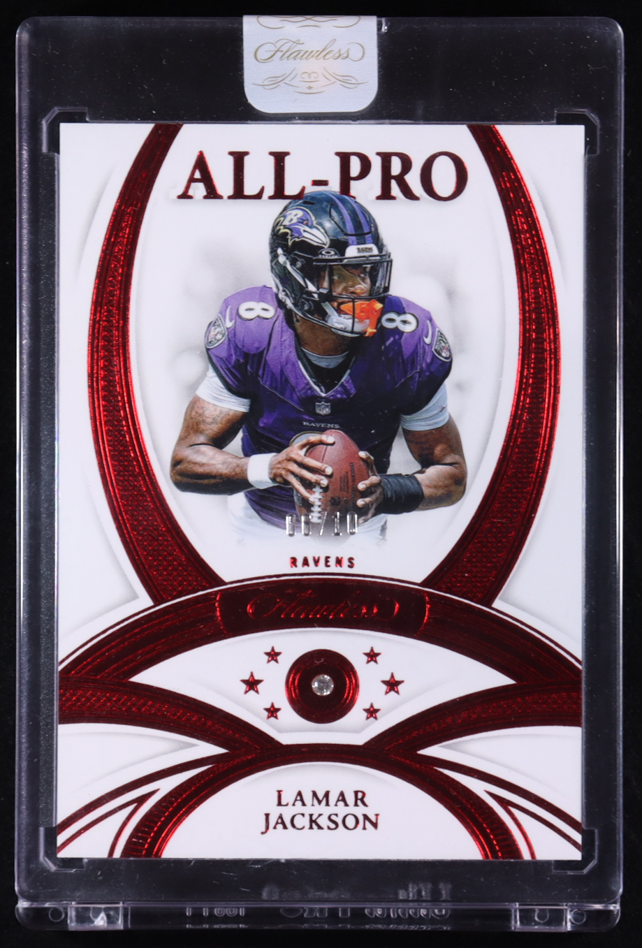 Lamar Jackson 2025 Panini Flawless All Pro Gem #1 #06/10 at PristineAuction.com Lamar Jackson 2025 Panini Flawless All Pro Gem #1 #06/10 at PristineAuction.com