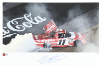 Corey Heim Signed LE Nascar 2025 Phoenix Win 12x18 Print (PA) at PristineAuction.com