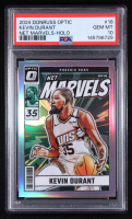Kevin Durant 2024-25 Donruss Optic Net Marvels Holo #18 (PSA 10) at PristineAuction.com
