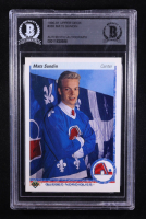 Mats Sundin Signed 1990-91 Upper Deck #365 RC (BGS) at PristineAuction.com