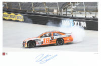 William Sawalich Signed LE Nascar Bristol Race 2025 12x18 Print (PA) at PristineAuction.com