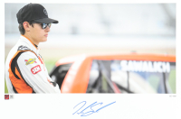 William Sawalich Signed LE NASCAR 12x18 Print (PA) at PristineAuction.com