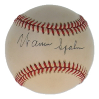 Warren Spahn Signed ONL Baseball (JSA) at PristineAuction.com
