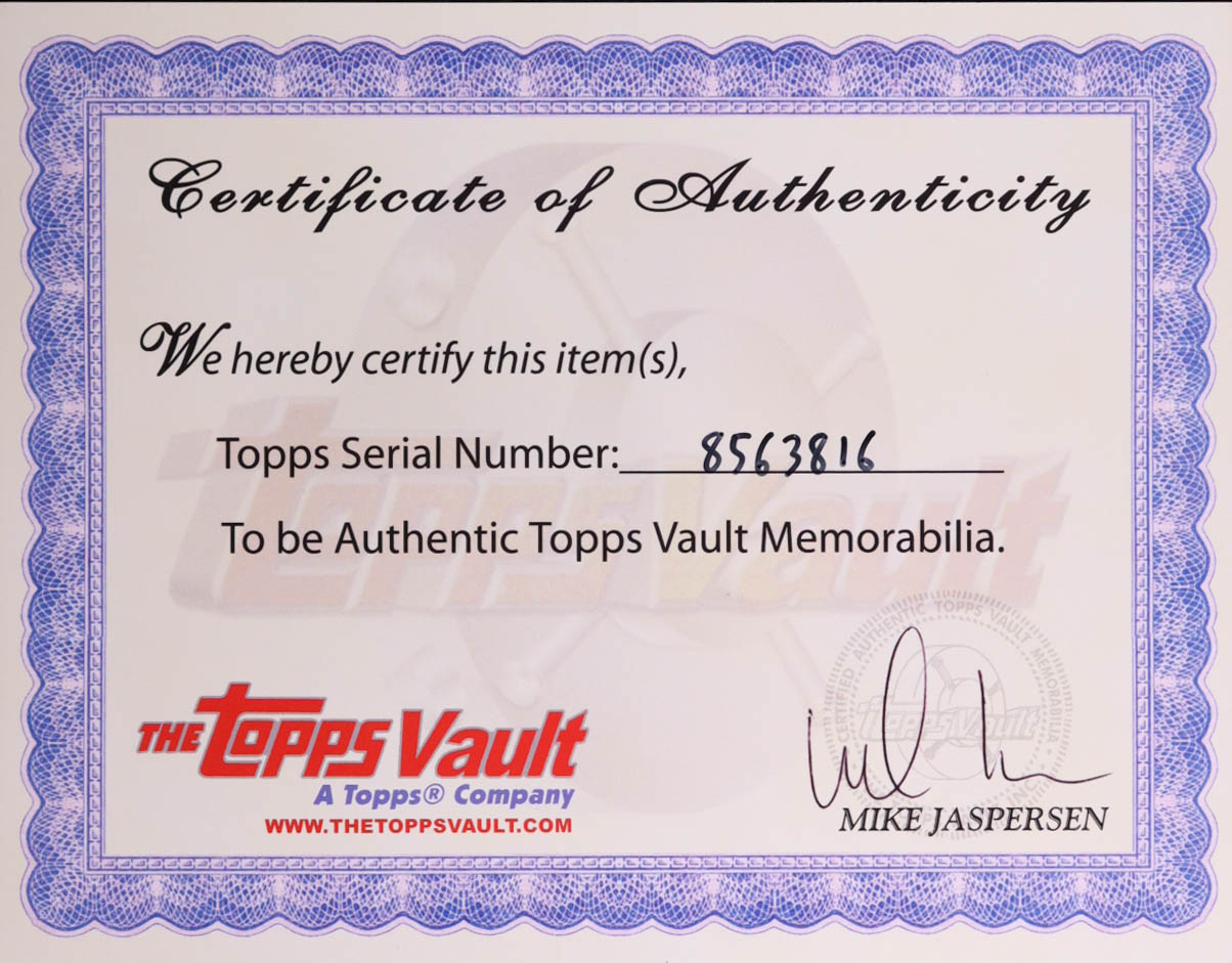 Lou Gehrig Topps Vault #NNO at PristineAuction.com Lou Gehrig Topps Vault #NNO at PristineAuction.com