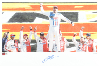 Josh Berry Signed LE Nascar Las Vegas Win 2025 12x18 Print (PA) at PristineAuction.com