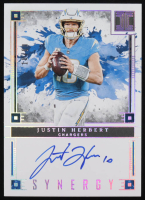 Justin Herbert 2025 Panini Impeccable Synergy Signatures #10 #18/50 at PristineAuction.com