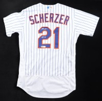 Max Scherzer Signed Mets Nike Authentic Jersey Inscribed "Mad Max" (Fanatics & MLB) at PristineAuction.com