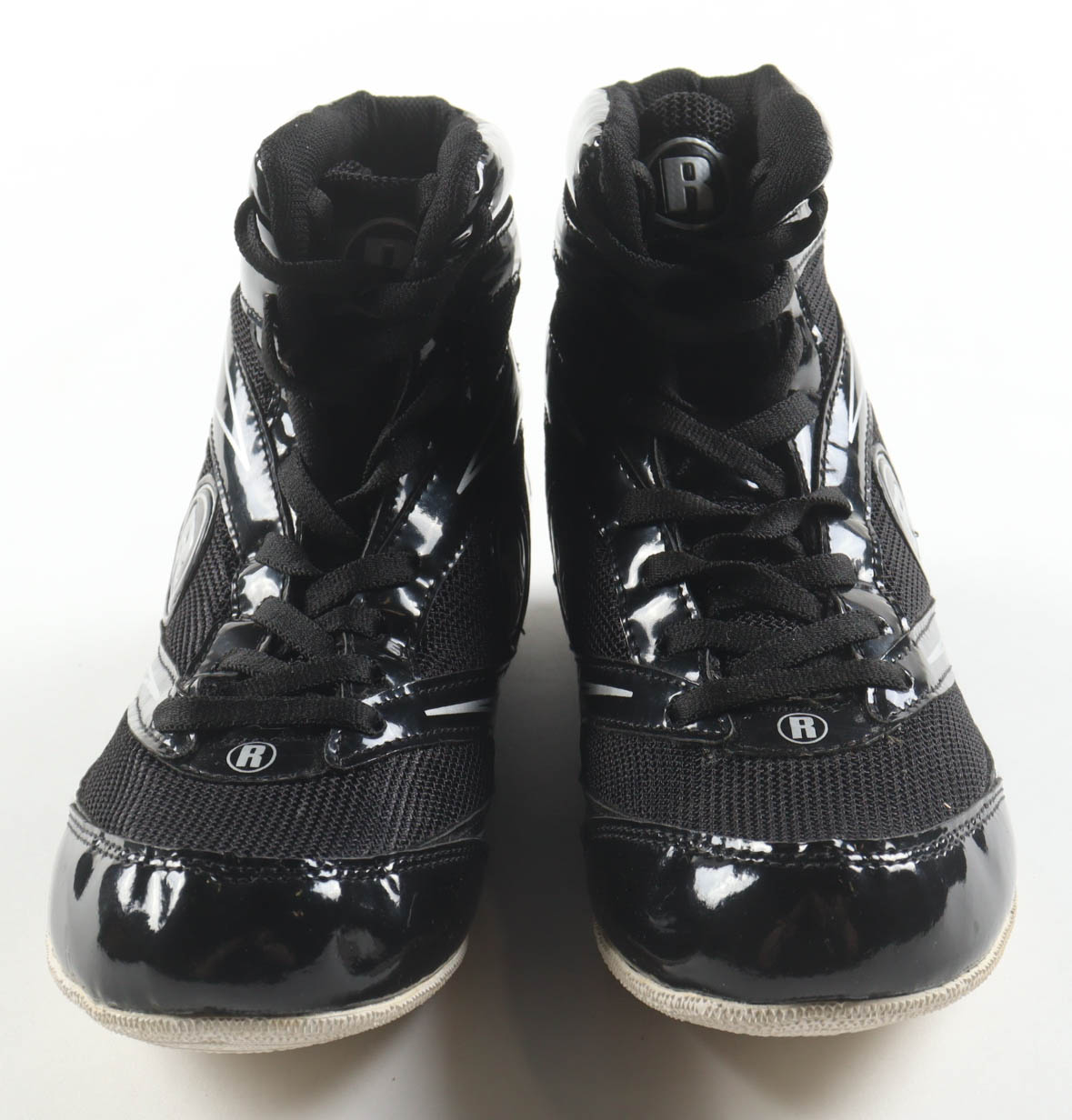 Mike Tyson Signed Ringside Set of (2) Boxing Shoes with Leroy Neiman Photoback Display Case (PSA & Tyson) at PristineAuction.com Mike Tyson Signed Ringside Set of (2) Boxing Shoes with Leroy Neiman Photoback Display Case (PSA & Tyson) at PristineAuction.com