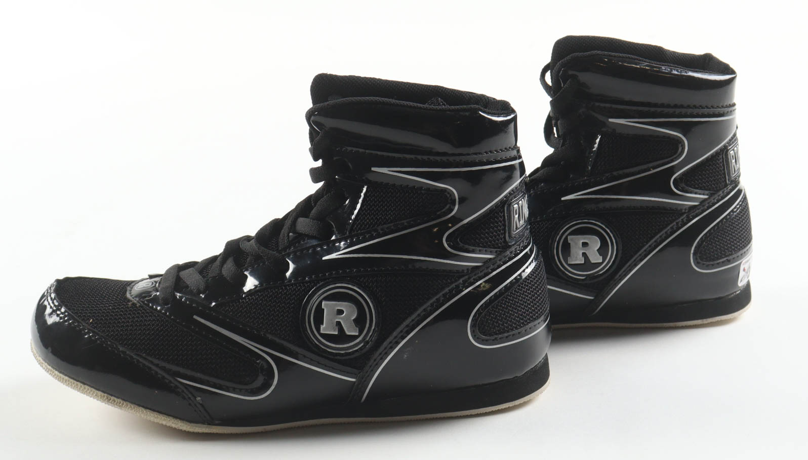 Mike Tyson Signed Ringside Set of (2) Boxing Shoes with Leroy Neiman Photoback Display Case (PSA & Tyson) at PristineAuction.com Mike Tyson Signed Ringside Set of (2) Boxing Shoes with Leroy Neiman Photoback Display Case (PSA & Tyson) at PristineAuction.com