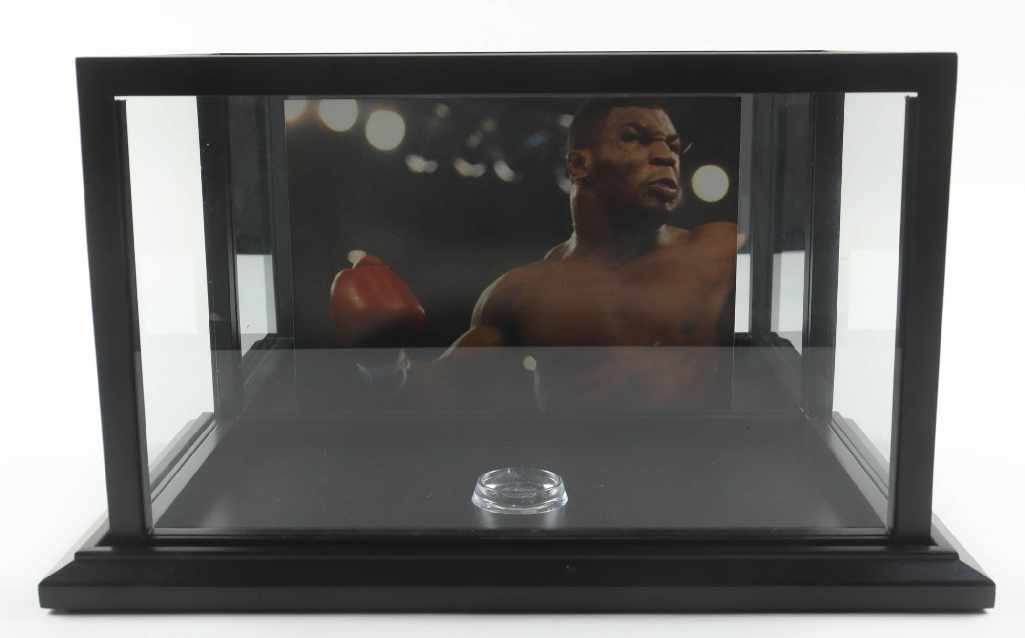 Mike Tyson Signed Ringside Set of (2) Boxing Shoes with Leroy Neiman Photoback Display Case (PSA & Tyson) at PristineAuction.com Mike Tyson Signed Ringside Set of (2) Boxing Shoes with Leroy Neiman Photoback Display Case (PSA & Tyson) at PristineAuction.com