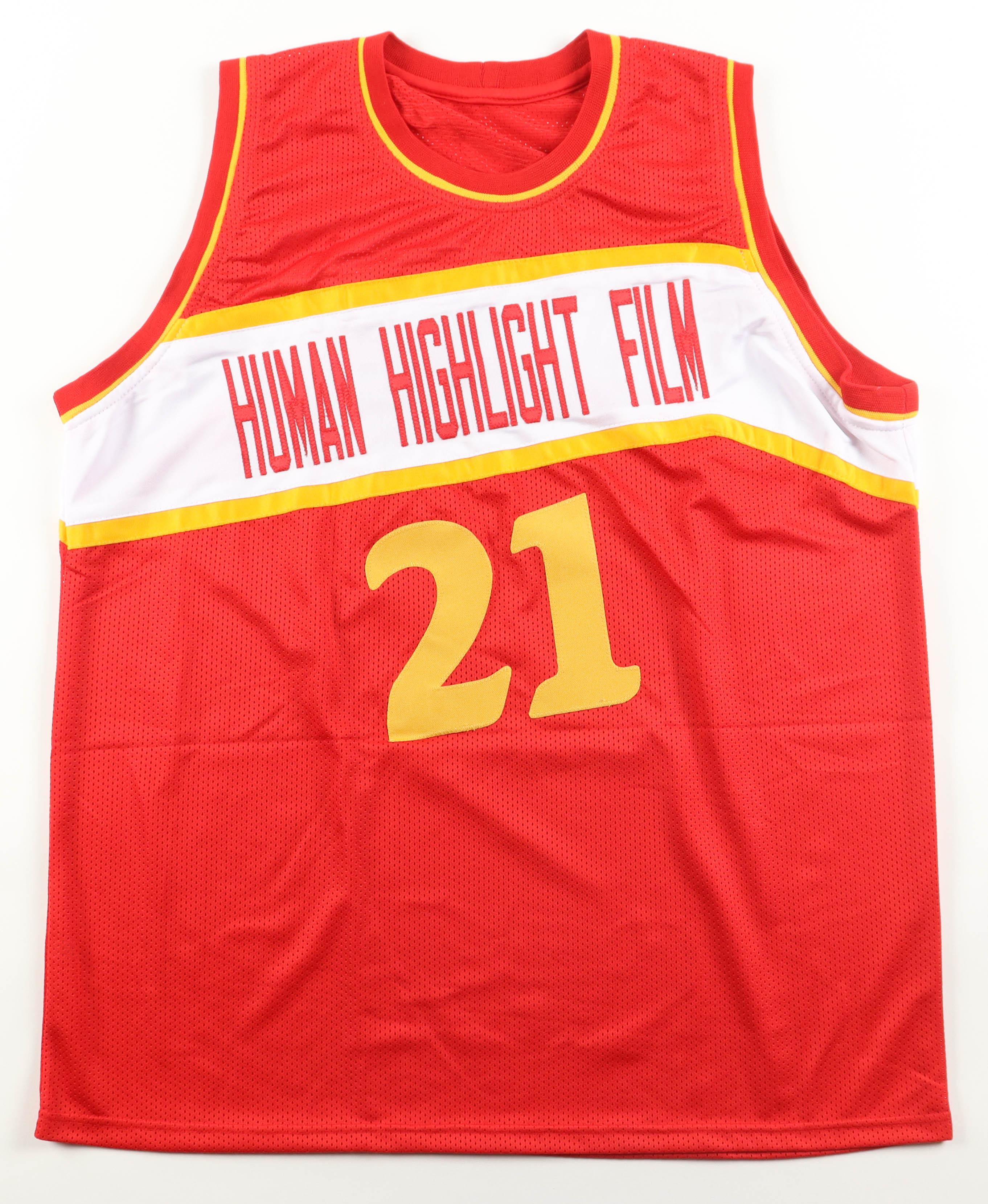 Dominique Wilkins Signed Jersey (JSA) at PristineAuction.com Dominique Wilkins Signed Jersey (JSA) at PristineAuction.com