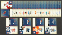 2010 Donruss Elite Rookie NFL Team Logo Set of (35) Cards at PristineAuction.com