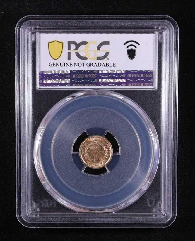 1854 Indian Princess Gold Dollar Type 1 (PCGS Genuine) at PristineAuction.com 1854 Indian Princess Gold Dollar Type 1 (PCGS Genuine) at PristineAuction.com