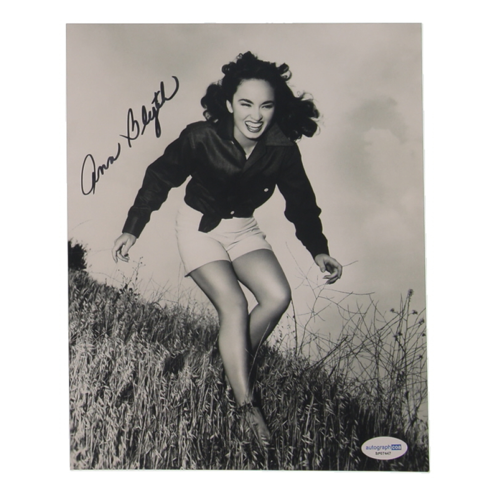 Ann Blyth Signed 8x10 Photo (ACOA) at PristineAuction.com