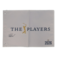 Viktor Hovland Signed 2026 The Players Championship Golf Pin Flag (PSA) at PristineAuction.com