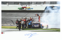 William Byron Signed LE Nascar 2025 Daytona Win 12x18 Print (PA) at PristineAuction.com