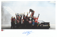 William Byron Signed LE Nascar 2025 Daytona Win 12x18 Print (PA) at PristineAuction.com