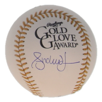 Andruw Jones Signed Gold Glove Award Baseball (JSA) at PristineAuction.com