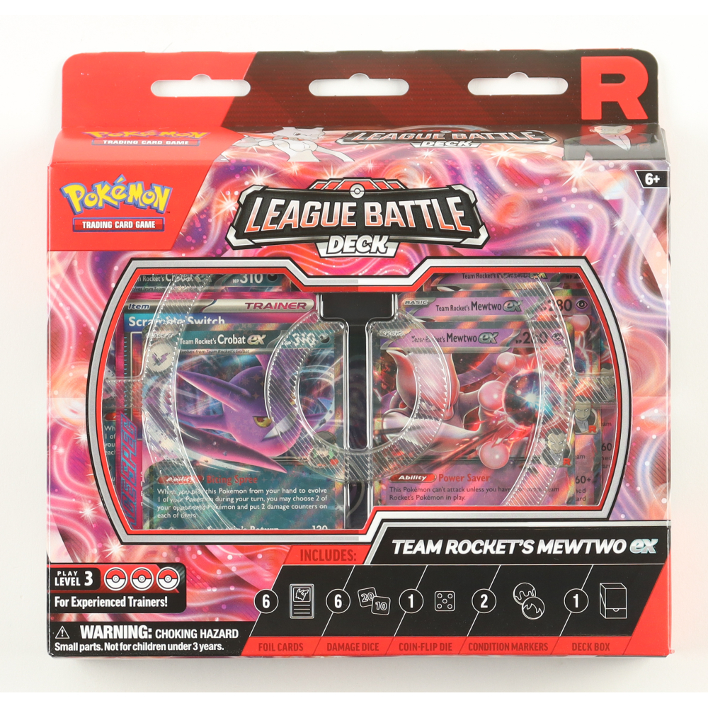 Pok&eacute;mon TCG: Team Rocket's Mewtwo ex League Battle Deck at PristineAuction.com