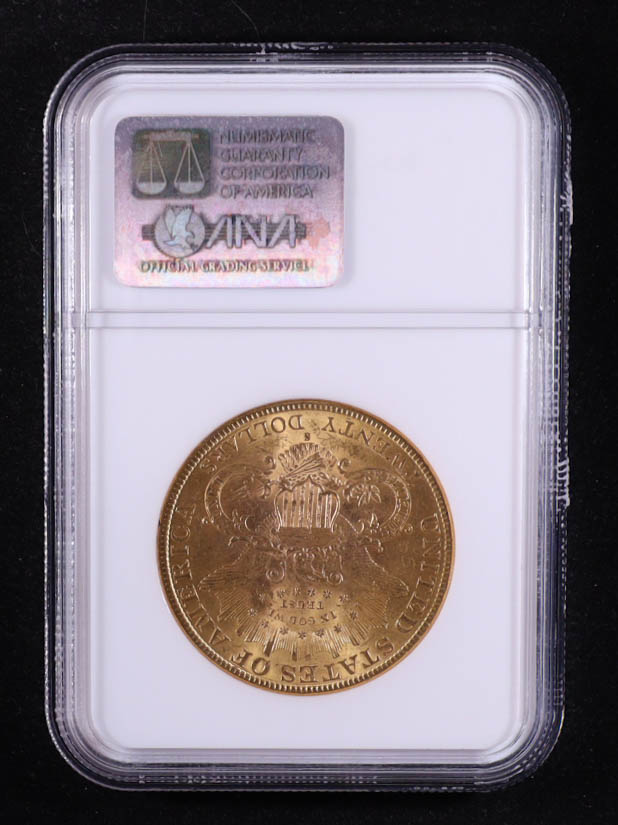 1897-S US Gold $20 Liberty Head (ANA MS61) at PristineAuction.com 1897-S US Gold $20 Liberty Head (ANA MS61) at PristineAuction.com