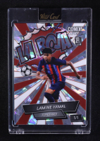 Lamine Yamal 2024 Wild Card Comix La Roja Crystal #LY10 #1/1 RC at PristineAuction.com