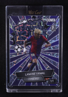 Lamine Yamal 2024 Wild Card Comix Record Breaker Laser #LY02 #1/1 RC at PristineAuction.com