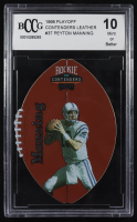 Peyton Manning 1998 Playoff Contenders Leather #37 RC (BCCG 10) at PristineAuction.com